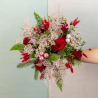Bouquet de fleurs Noël Passion