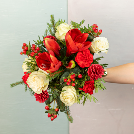 Bouquet de fleurs Cœur de Fête