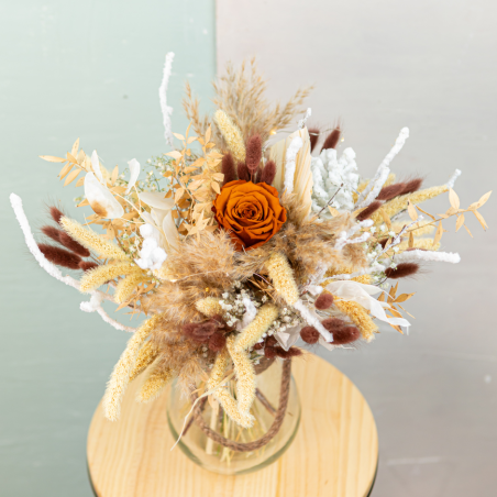 Bouquet Noël Bohème