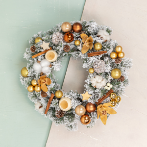 Couronne de Noël Cercle...