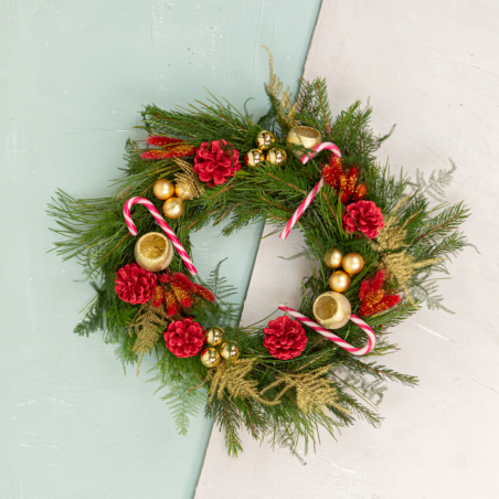 Couronne de Noël Esprit de Noël