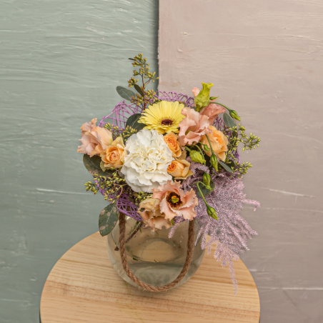 Bouquet Cœur Fleuri