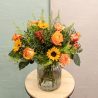 Bouquet de fleurs été indien
