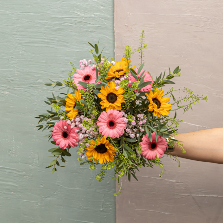 Bouquet de fleurs Bain de soleil