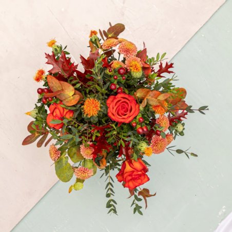 Bouquet de fleurs Lueur d'Automne
