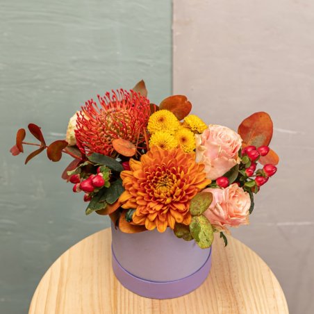Composition florale Ete indien