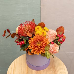 Composition florale Ete indien – Collection automne 2026 Esprit Mochaccino